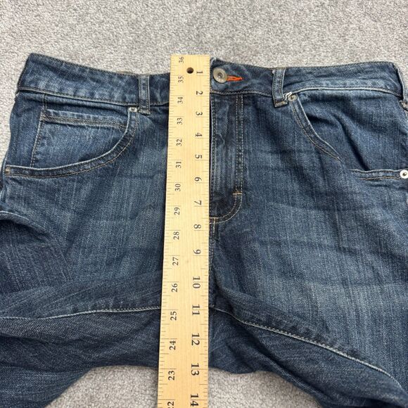 Lee Modern Series L342 Straight Leg Denim jeans 34x32 Blue Dark Wash Casual - Picture 10 of 15